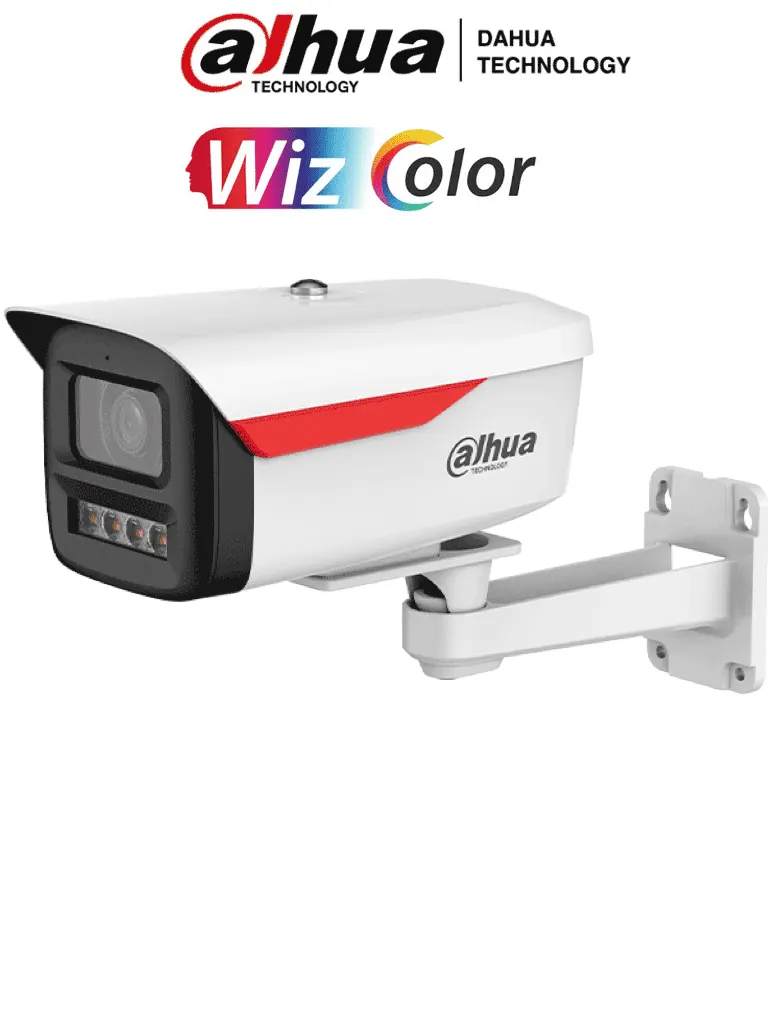 Cámara IP bullet Dahua DH-IPC-HFW2849M-S-B-PRO de 8 MP