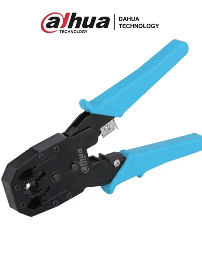 DAHUA DH-PFM915 -Pinzas para Plegar (Crimpar o Ponchar) de Conectores RJ45 y RJ11/ Multifuncional Cortar y  Pelar Cable/ Cuchilla  SK5/ Fabricada en Acero A3 alta resistencia y durabilidad/