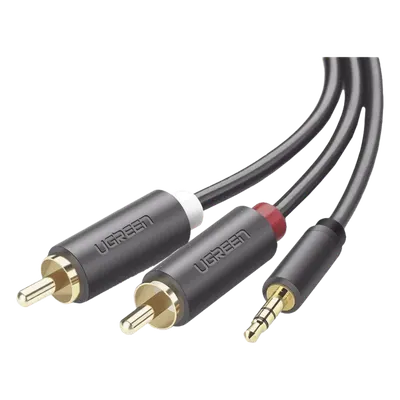 Cable de audio UGREEN 10513 de 3.5 mm a 2 RCA, 5 metros