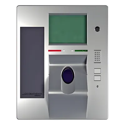 Terminal Biométrica de Huella con Imagen Multiespectral, Todo Tipo de Huella, Antivandalismo, Pantalla Touch, Cámara 5 Mpx, IDT WallMount