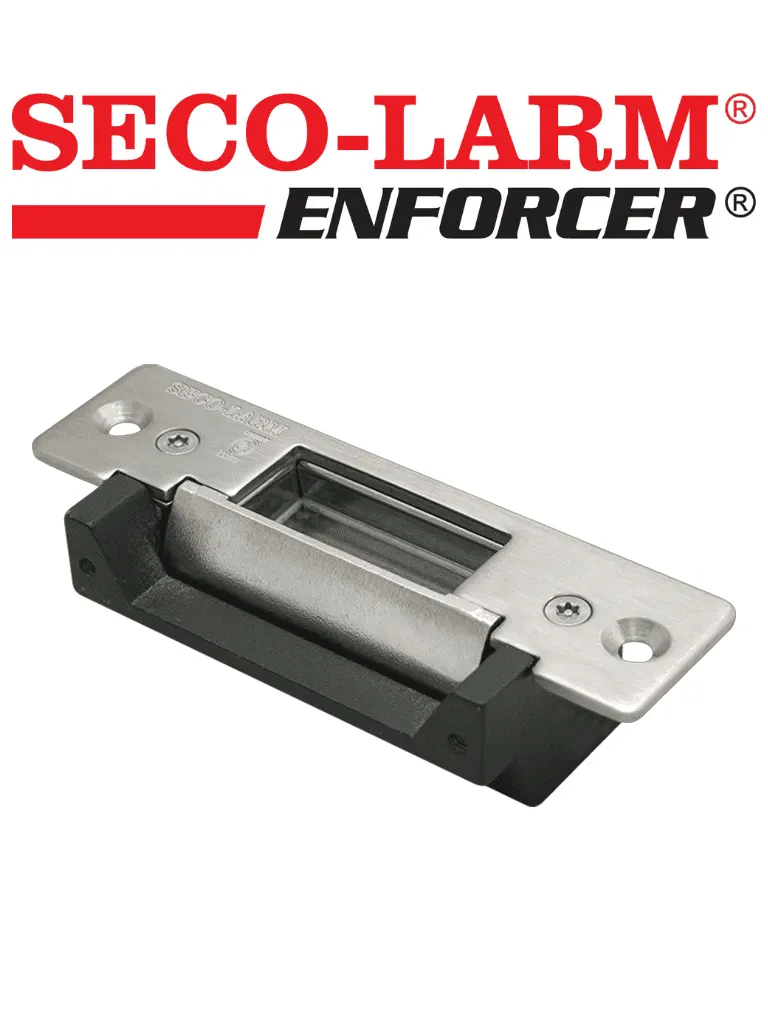 Seco-Larm SD-995C - Contrachapa eléctrica Fail-secure or Fail-safe, 12VDC