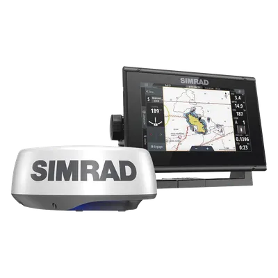 Kit de Radar y Pantalla Náutica / Alcance 36 Millas Náuticas / Rotación 60 RPM / Pantalla Táctil 7'' / CHIRP y Escaneo Forward/Side/Down / NMEA 2000