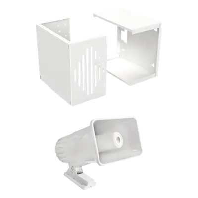 Sirena de alarma SFIRE SF581AGAB de 118 dB con gabinete exterior