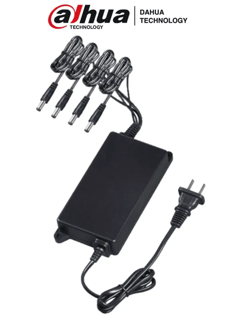 Fuente de poder Dahua PFM322 de 12 Vcc y 4 canales