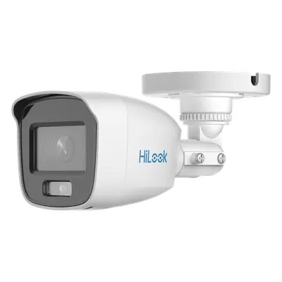 Cámara Bala TURBOHD / 2 Megapixel 1080p / Color 24/7 / Luz Blanca 20 m (65.6 ft) / Lente 2.8 mm 105° / Audio Integrado / IP66