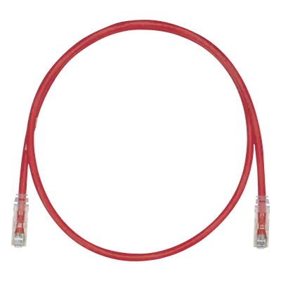 Cable de Parcheo UTP / Cat6A / 24 AWG / CM / 21.34 m (70 ft) / Rojo