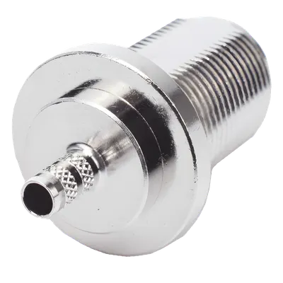 Conector coaxial N hembra RF Industries RFN-1022-8C para panel