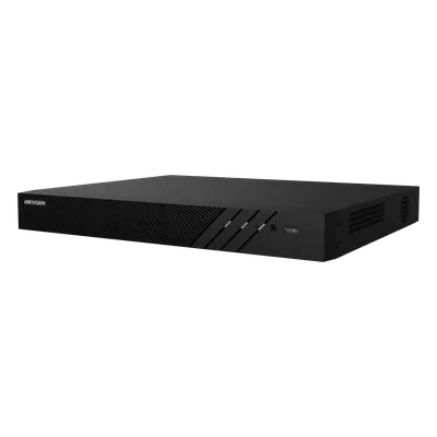 NVR IP / 16 Canales / 8 Megapixel (4K) / 16 Puertos PoE+ / 2 Bahías HDD / Salida HDMI 4K / PoE Extendido 300 m (984.3 ft)