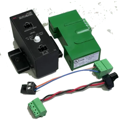 Kit de Accesorios de Entrada de Audio Distribuido Encompass / 25V / 70V / 100V / Transformador / Protector de Sobretensión / Riel DIN