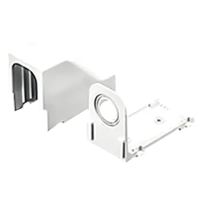 Accesorio para canaleta PANDUIT DCEFXWH-X para tubería de 1/2 a 1 pulgada