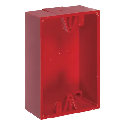 Caja de seguridad STI KIT-71100A-R, policarbonato resistente y diseño curvo