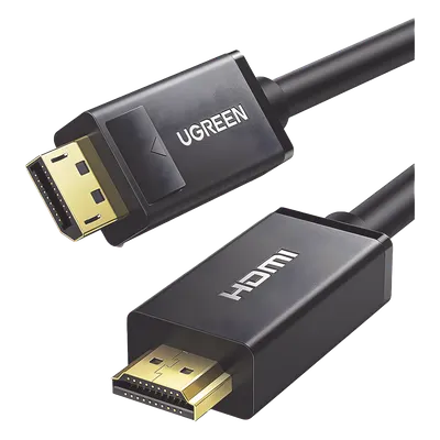 Cable DisplayPort a HDMI / 5 m (16.40 ft) / 4K@60Hz / 2K@144Hz / DP 1.2 / 28AWG / Unidireccional