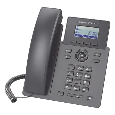 Teléfono IP Grandstream GRP2601P con 2 líneas SIP y PoE