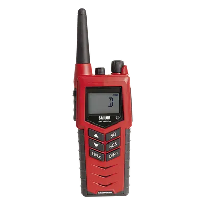 Radio Portátil UHF / Aprobado MED y ATEX / Cumple SOLAS Capítulo II-2 / Diseño Antideflagrante / Interfaz Universal de Accesorios