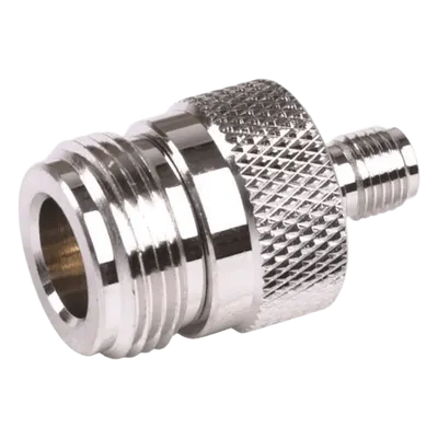 Adaptador RF en línea RF Industries RSA-3477, SMA hembra a N hembra