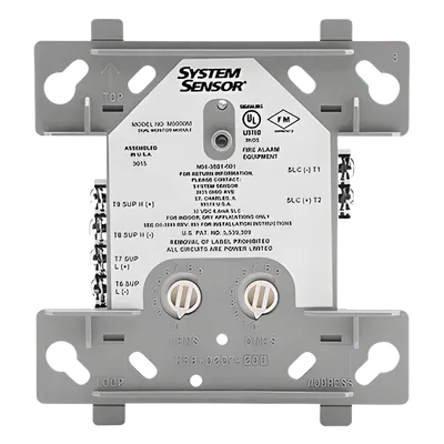 Módulo de Doble Entrada SILENT KNIGHT SKMONITOR2 con Comunicación SLC y LED Dual