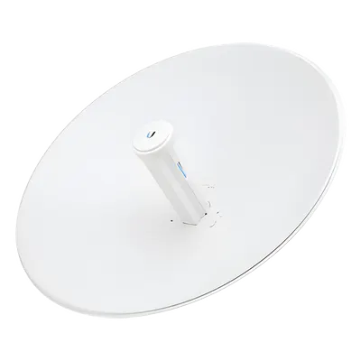 Radio puente UBIQUITI PBE-5AC-500 de 5 GHz con antena de 27 dBi