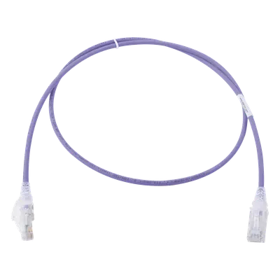 Patch cord Cat6 SIEMON MC6-03-0828B violeta de 0.91 m