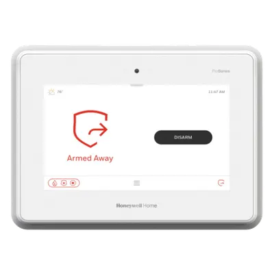 Panel de seguridad AIO / Pantalla táctil 7" / SiX inalámbrico 2 vías / Wi-Fi + Z-Wave Plus / Alexa integrada / 4 particiones