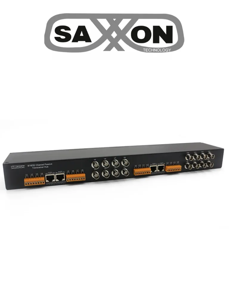 Transceptor de video SAXXON VBMC-01 de 16 canales para CCTV