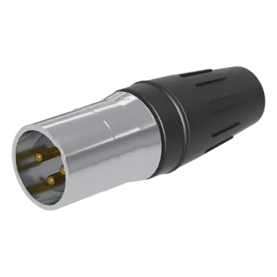 Conector XLR macho SEETRONIC SCHM3 de 3 núcleos, 20 A y 250 V