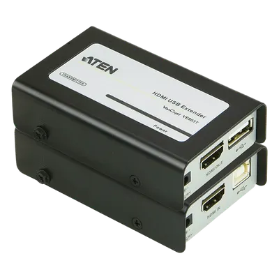 Extensor HDMI y USB ATEN VE803 para señal 1080p por Cat 5e