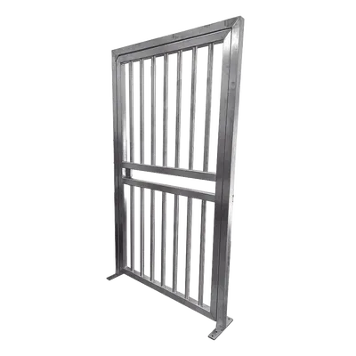Puerta lateral para torniquetes AccessPRO XD-100-M de acero inoxidable