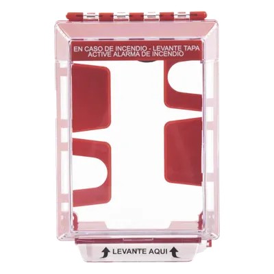 Cubierta Protectora Transparente / Bajo Perfil / Notificación Audible y Visible 105 dB / Estabilizado UV / Rango -40 a 121°C (-40 a 250°F) / ADA