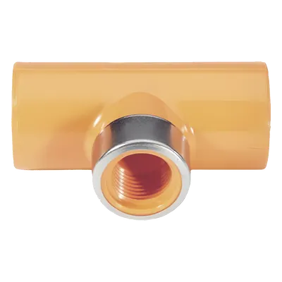 Conector en T XTRALIS VP-TEE-FPT, 3/4" x 1/2" FPT, caja con 10 piezas