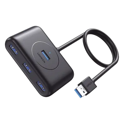 Hub USB UGREEN 20291 de 4 puertos USB-A 3.0 y entrada USB-C