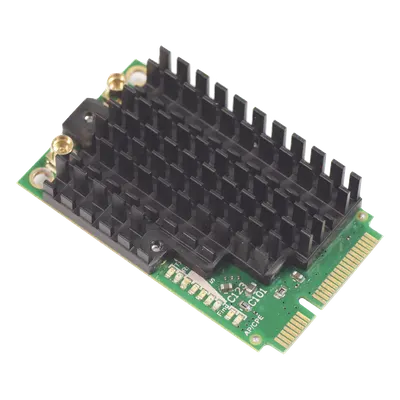Tarjeta MiniPCI-Express / Wi-Fi 4 / Banda 5 GHz / 2x2 MIMO / 27 dBm / 4920-5920 MHz / -40°C a +65°C