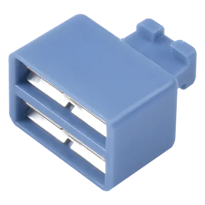 Clip de puente SIEMON SMBC-2-6 para regletas S66, azul de 1 par