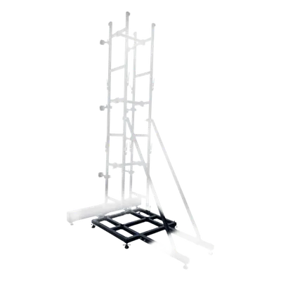 Base Soporte para Pantalla LED / Aluminio / 1.5 m x 3 m (4.9 ft x 9.8 ft) / Instalación Modular / Interior y Exterior
