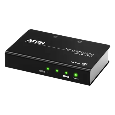 Distribuidor HDMI / 2 Puertos / 4K@60Hz 4:4:4 / HDMI 2.0 / HDCP 2.2 / HDR10+ / 5m (16.4 ft)