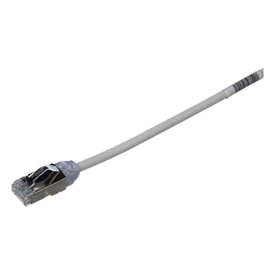 Patch cord Cat6A PANDUIT STP28X3MIG blindado, 28 AWG y 3 m