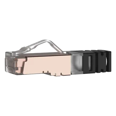Plug RJ45 blindado PANDUIT SPS6X88-C Cat6A, paquete de 100 piezas