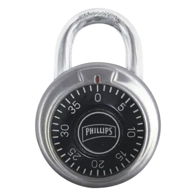 Candado de combinación PHILLIPS-ASSA ABLOY MX2244 de 50 mm