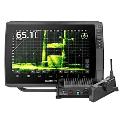 Plotter de Navegación GPS con Sonda Integrada / Pantalla Táctil IPS 12.1" WXGA / Receptor Multiconstelación 10 Hz / Sonda CHIRP 600W con ClearVü y SideVü / Compatibilidad AIS, DSC, LiveScope y Panoptix / IPX7 / 2.5A a 12V