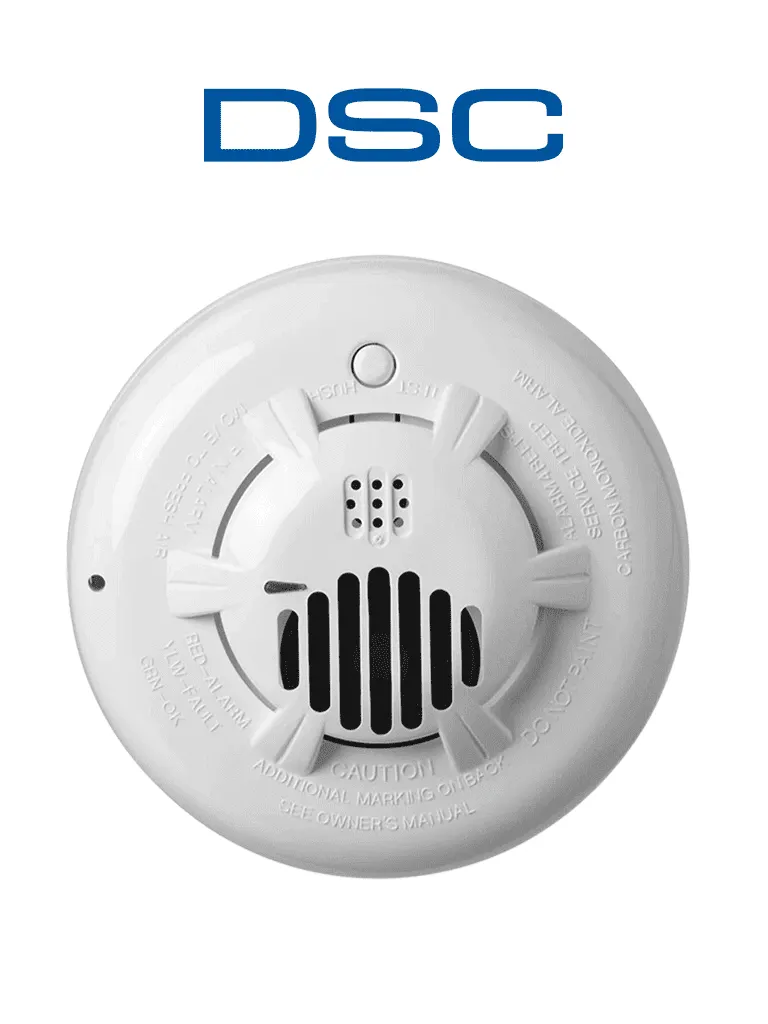 DSC PG9933 - Detector Inalambrico de Monoxido de Carbono POWER G compatible con NEO, QOLSYS, IOTEGA y PSP