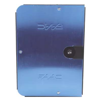 Caja de cimentación FAAC 490065 para operador 770, con tapa de acero inoxidable