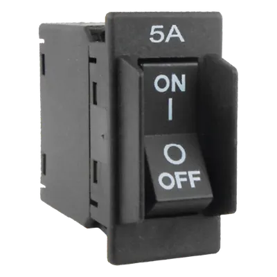 Breaker Magnético-Hidráulico / 25 A / 80 VCC / Capacidad de Interrupción 600 A / 1 Polo / Diseño Compacto