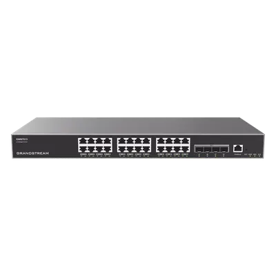 Switch administrable Capa 3 Grandstream GWN7813 con 24 puertos Gigabit