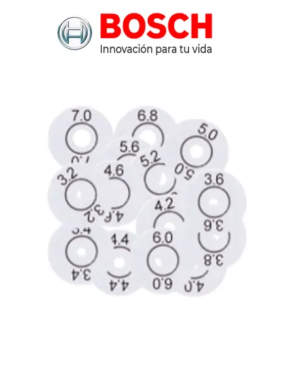 Láminas BOSCH TITANUS AF-4.0 de Reducción de Aspiración para Sistemas de Seguridad