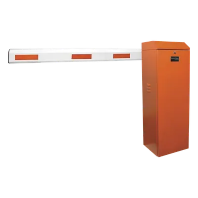 Kit de Barrera Vehicular Izquierda Color Naranja y Brazo de 3 m