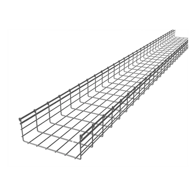 Charola Tipo Malla / 150 mm Peralte / 300 mm Ancho / 3 m Longitud / 9.84 ft / Electro Zinc / 716 Cables Cat6