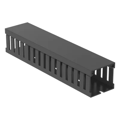 Canaleta ranurada PANDUIT FC1.5X1.5LG2 de PVC con tapa