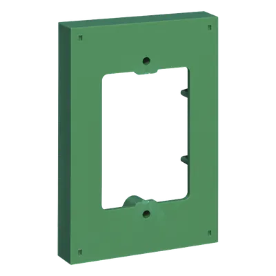 Espaciador / 5/8" (16 mm) / Plástico verde / Cajas estándar / 0.52 ft profundidad