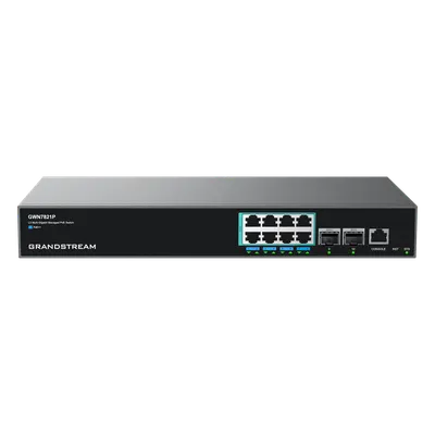 Switch PoE++ Grandstream GWN7821P de 8 puertos multigigabit
