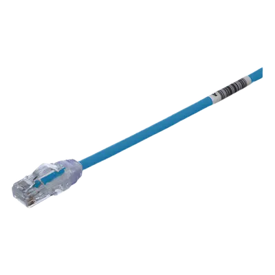 Cable de Parcheo UTP / Cat6A / 28AWG / CM-LSZH / 9.14 m (30 ft) / Azul