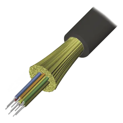 Cable de fibra óptica SIEMON 9GD8P012G-E201A, 12 hilos OS2